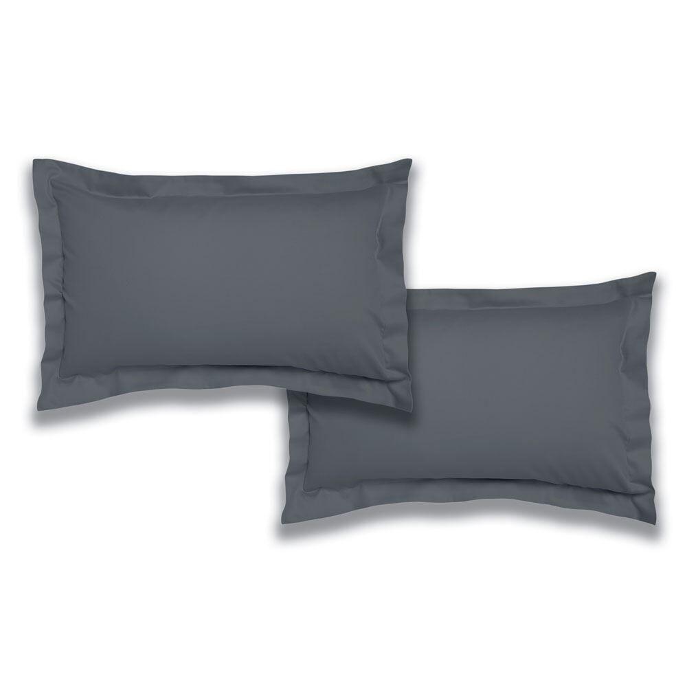 Bianca 100% Cotton Percale 200 Thread Count Oxford Pillow Cases