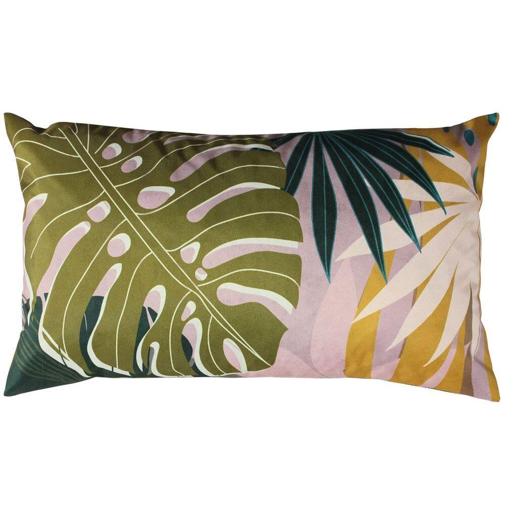 Furn Leafy Botanical Print Outdoor Cushion Cover