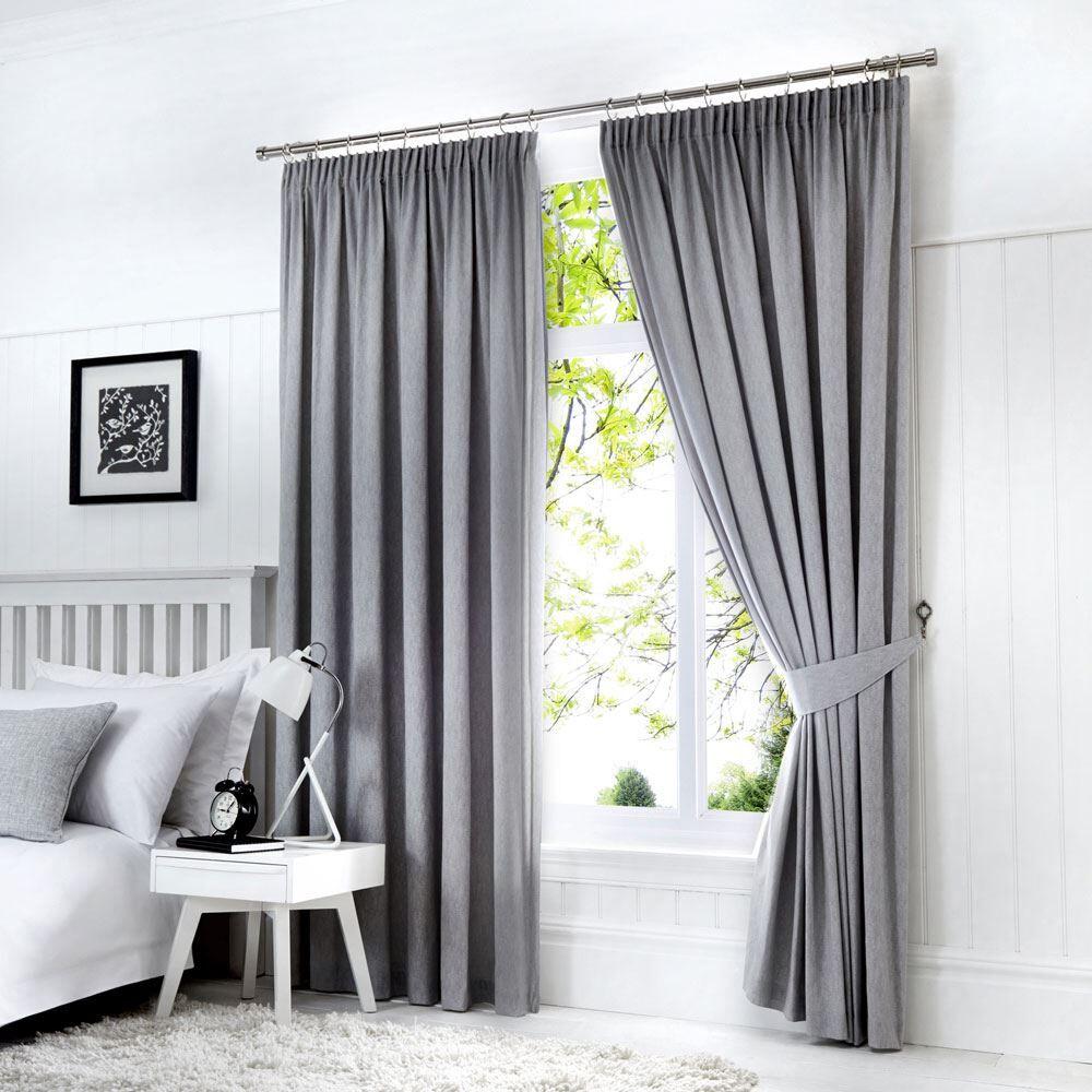 Fusion Dijon Blackout Pencil Pleat Lined Curtains
