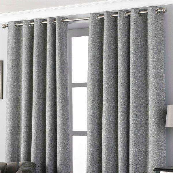 Riva Paoletti Pendleton Eyelet Lined Curtains