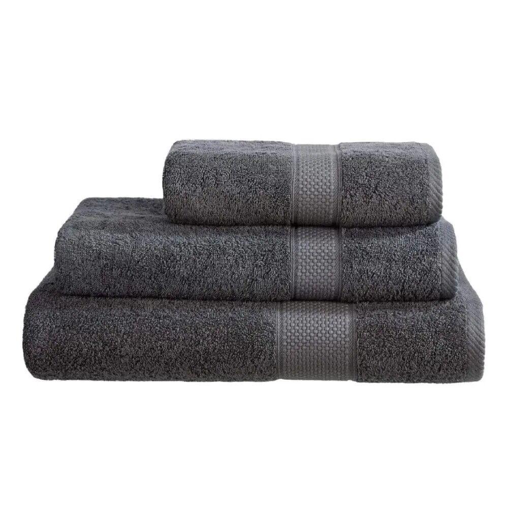 Luxury Grey Turkish Cotton Towels